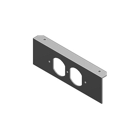 Abb Electrical Box, Floor, Steel 668S-1RP